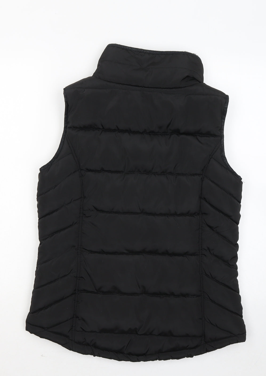 F&F Womens Black Gilet Jacket Size 10