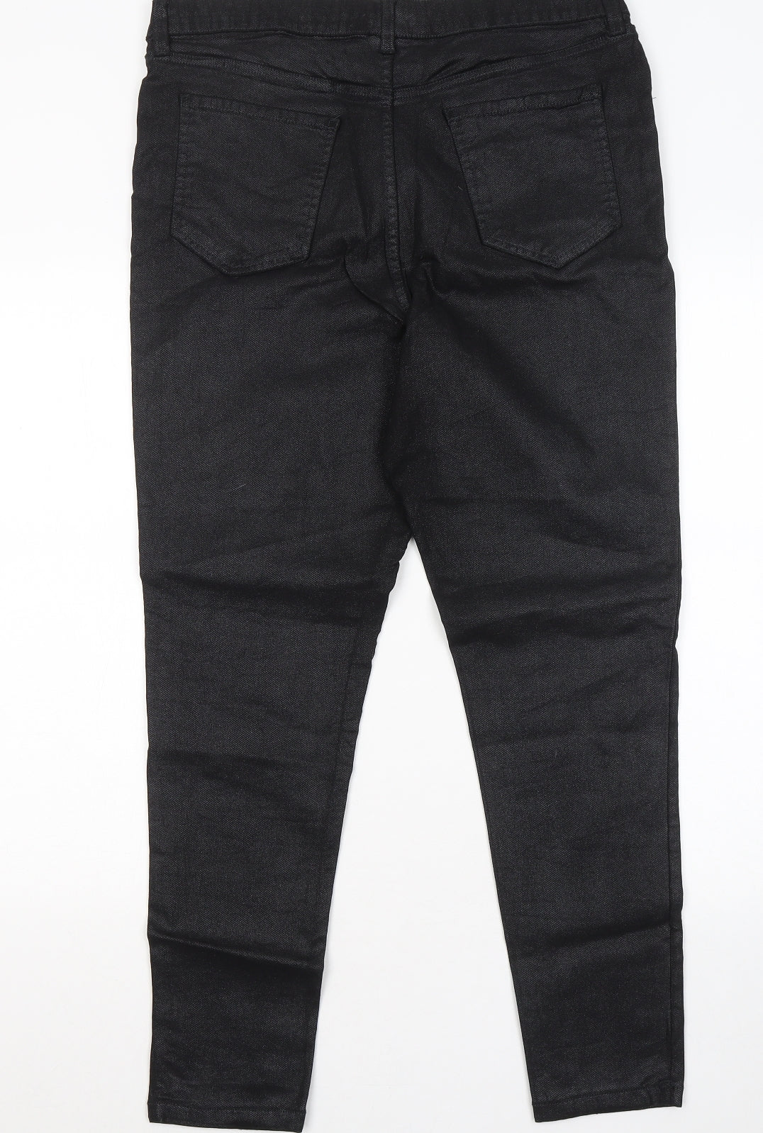 F&F Womens Black Viscose Jegging Trousers Size 18 L25 in Regular