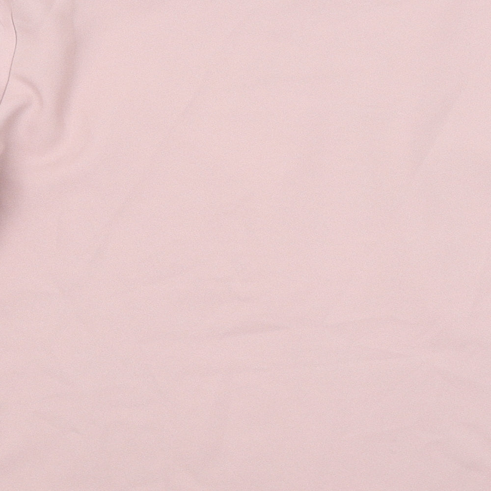 Dunnes Stores Womens Pink Round Neck Polyester Pullover Jumper Size L