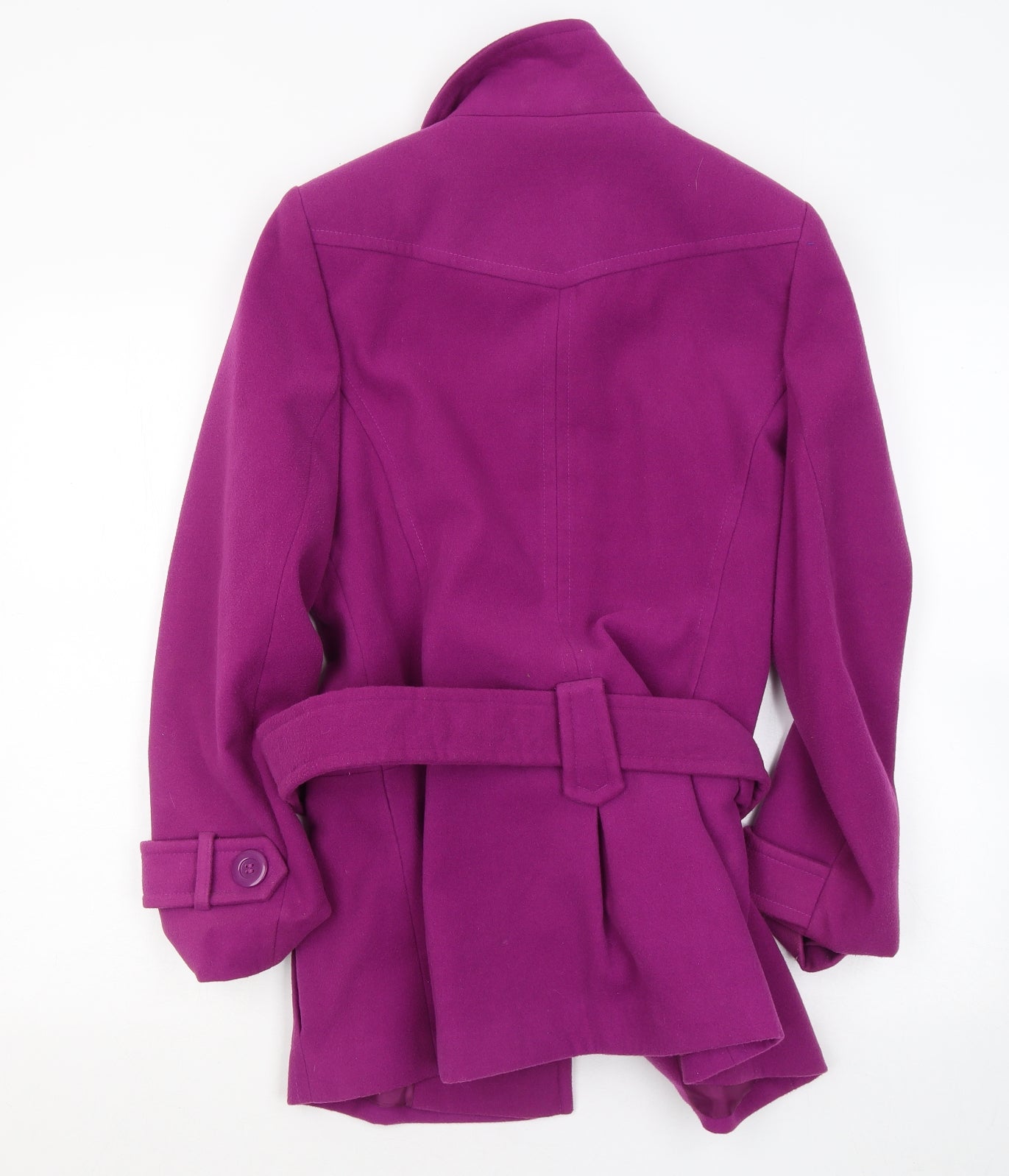 Dunnes Stores Womens Purple Jacket Coatigan Size 10