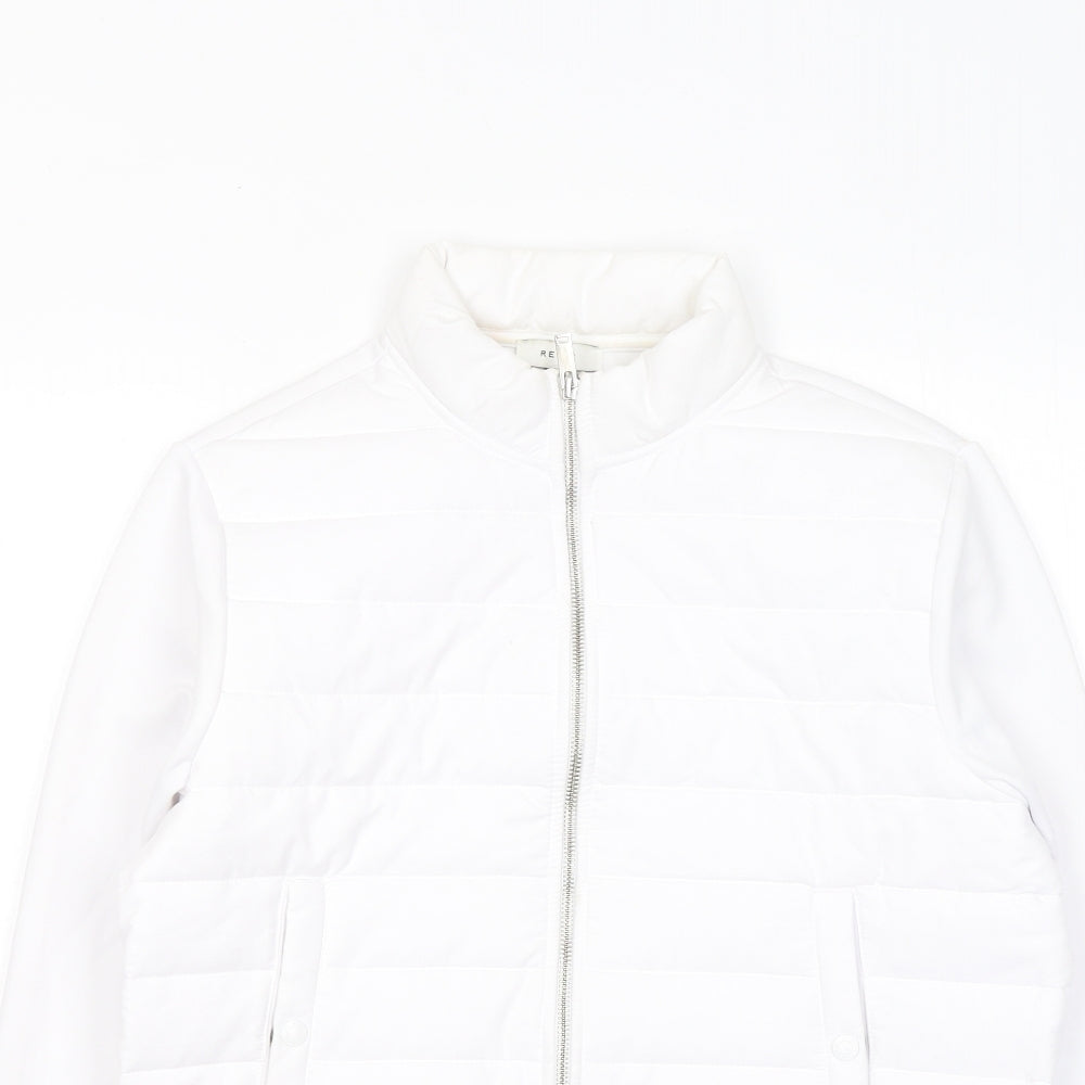 Reiss Womens White Jacket Size 14