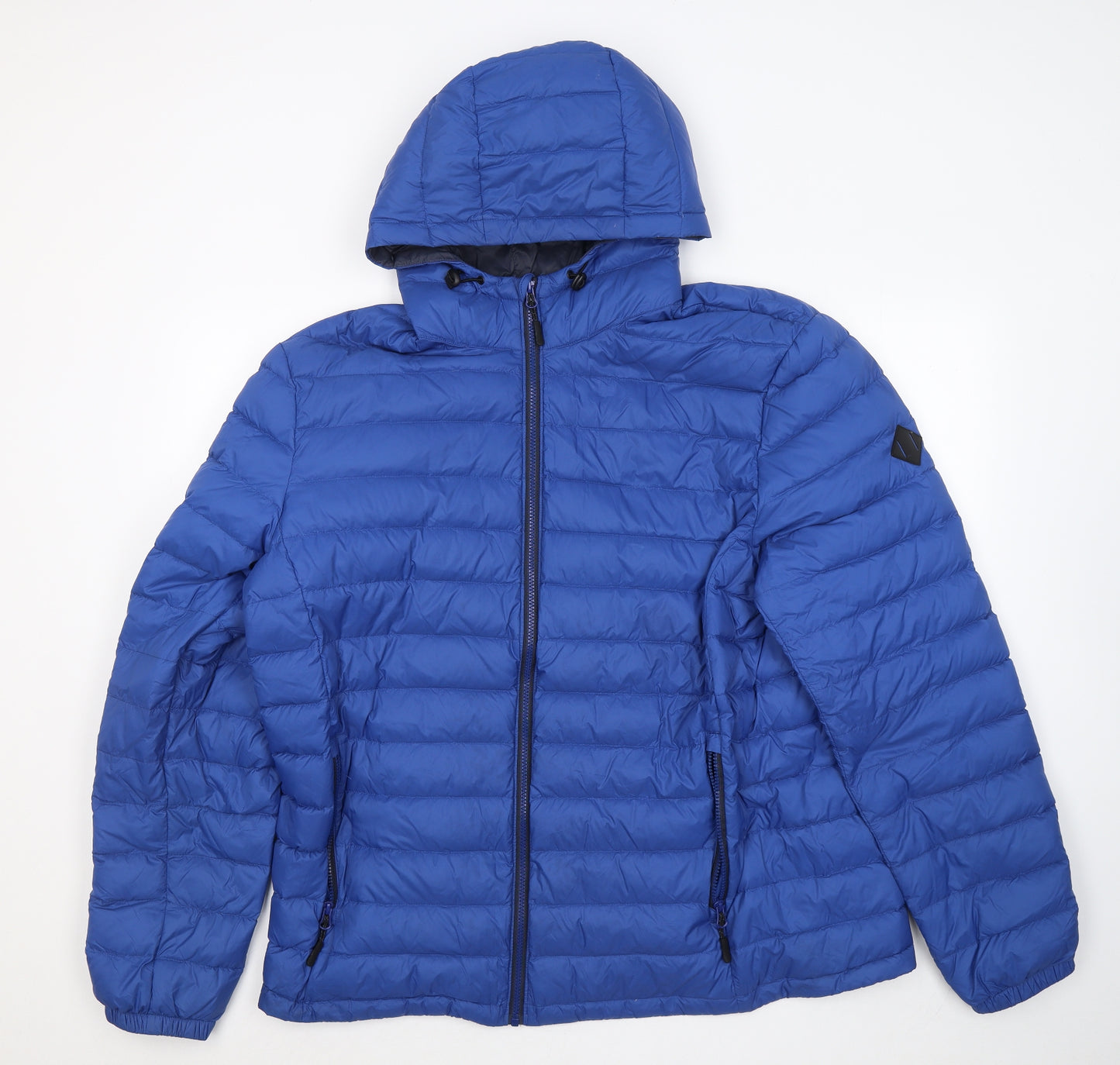 NEXT Mens Blue Puffer Jacket Coat Size 3XL