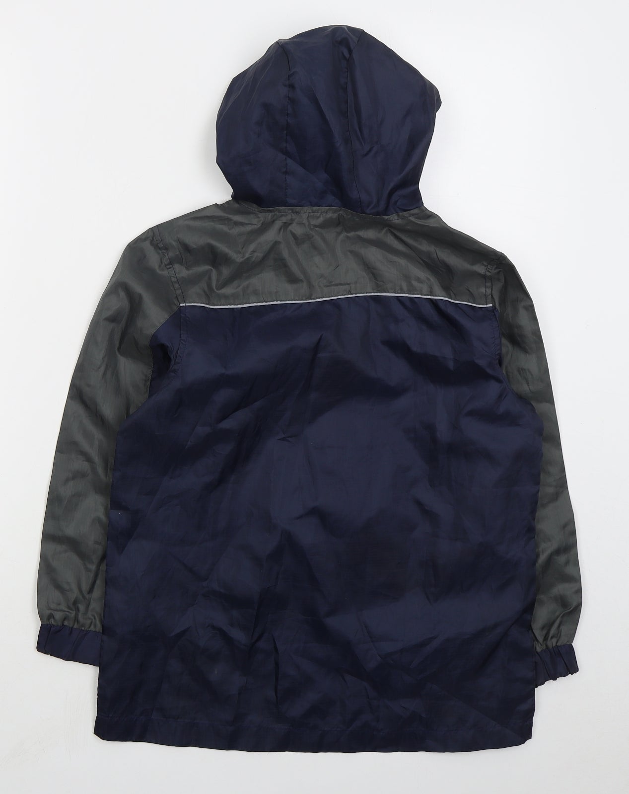 Back To School Boys Blue Jacket Size 10 Years Zip