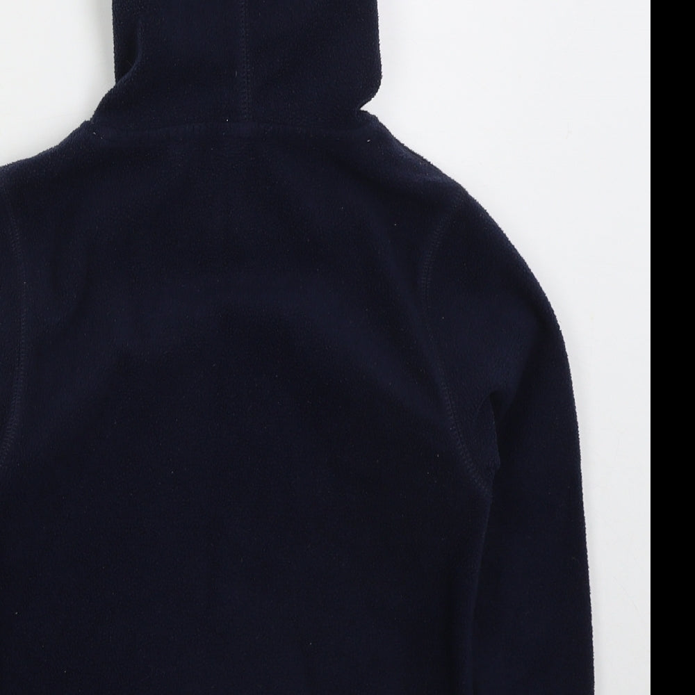 Gap Boys Blue Polyester Pullover Hoodie Size 6-7 Years Pullover