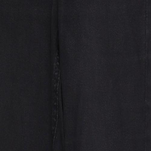 F&F Womens Black Cotton Jegging Jeans Size 10 L27 in Regular