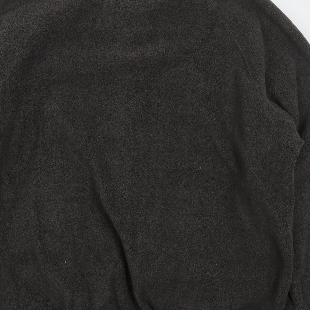 Boston Crew Mens Grey Jacket Size XL Zip