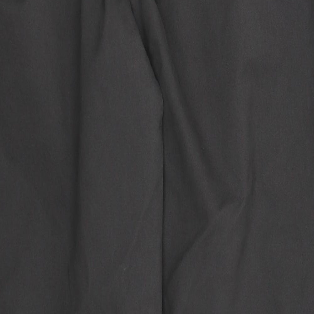 NEXT Mens Grey Cotton Trousers Size 38 L27 in Regular Button