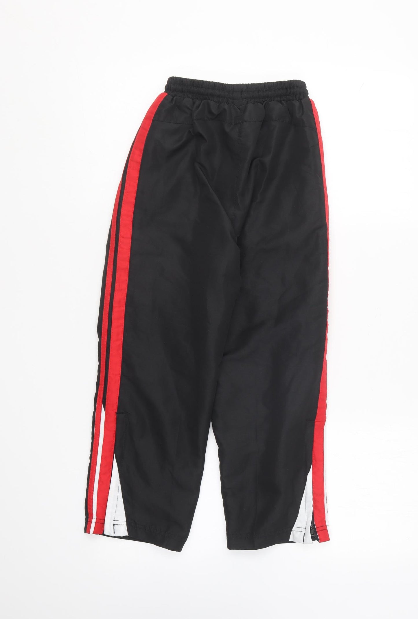 Lonsdale Boys Black Polyester Jogger Trousers Size 7-8 Years Regular