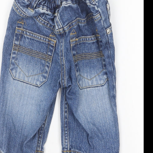 Dunnes Stores Baby Blue Cotton Capri Jeans Size 3-6 Months