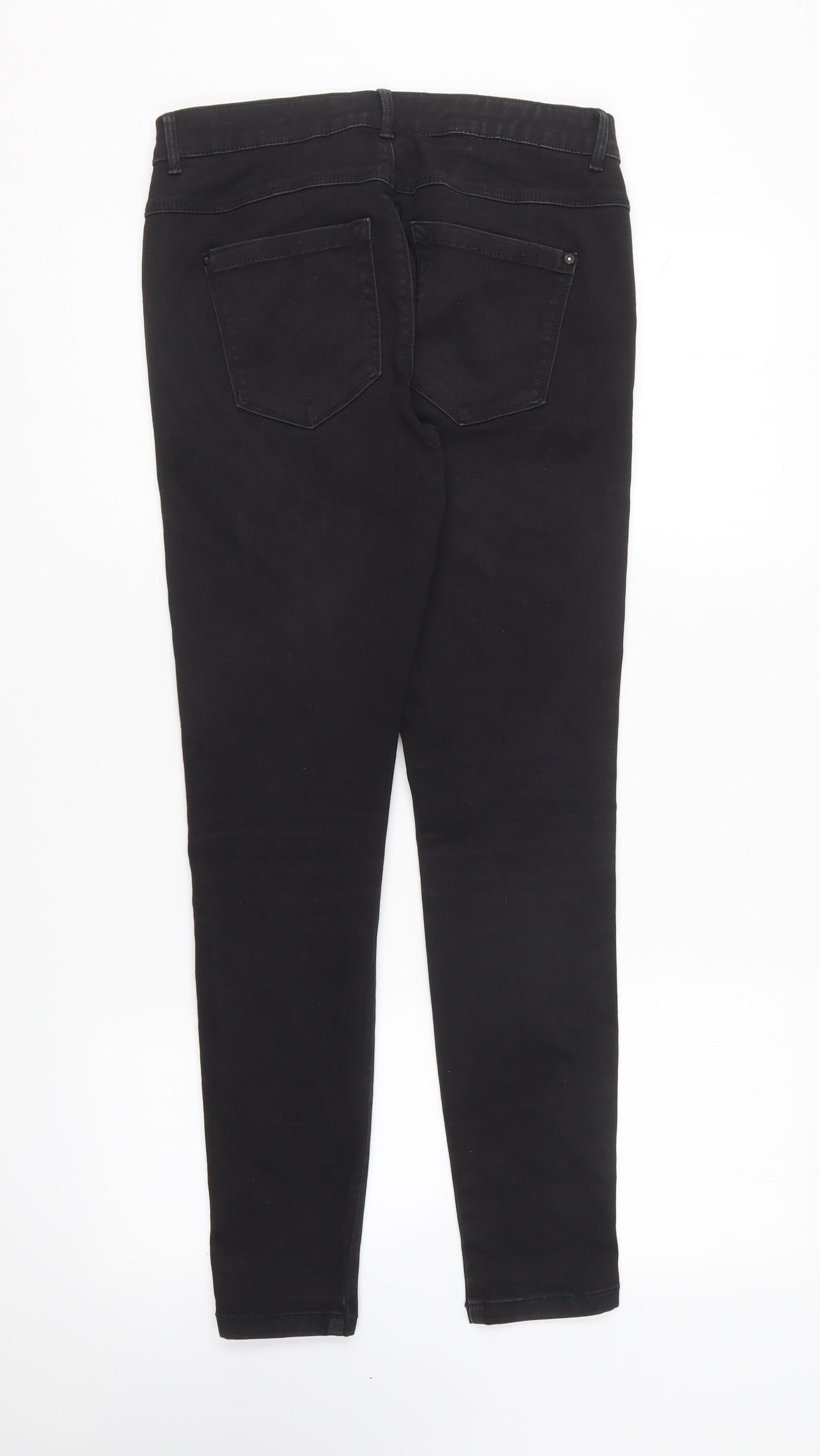 Only Womens Black Cotton Skinny Jeans Size 30 in L28 in Regular