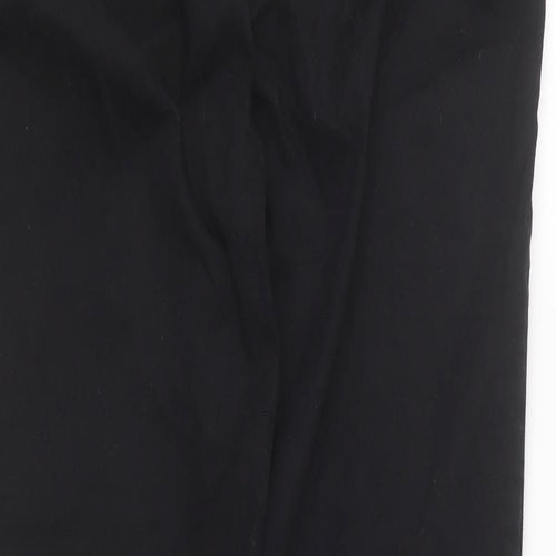 F&F Womens Black Cotton Skinny Jeans Size 10 L26 in Regular