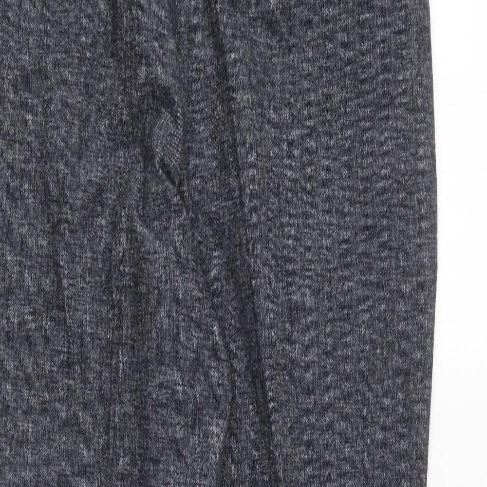 Cavani Womens Blue Polyester Trousers Size 36 in L27 in Regular