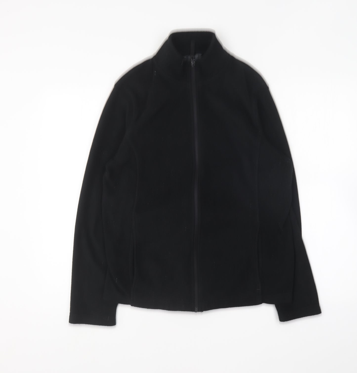 Dunnes Stores Womens Black Polyester Full Zip Sweatshirt Size L