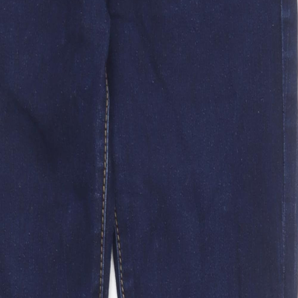 Cosmic Womens Blue Cotton Skinny Jeans Size 12 L31 in Regular