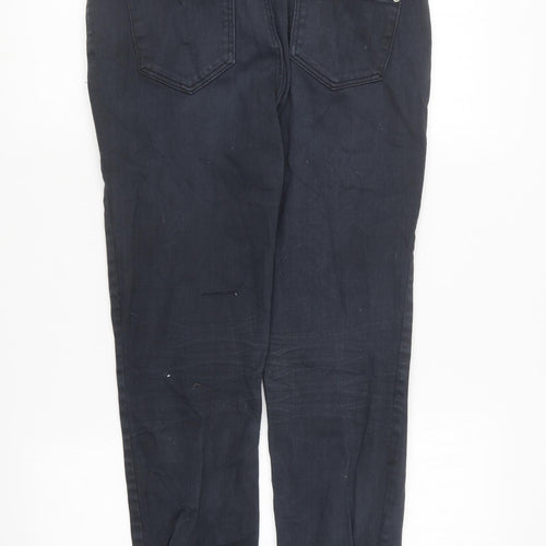 Parisian Womens Blue Cotton Skinny Jeans Size 12 L25 in Regular