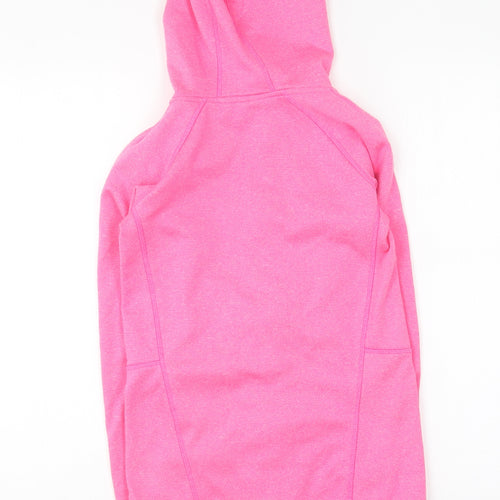 Atmosphere# Womens Pink Polyester Full Zip Hoodie Size 6