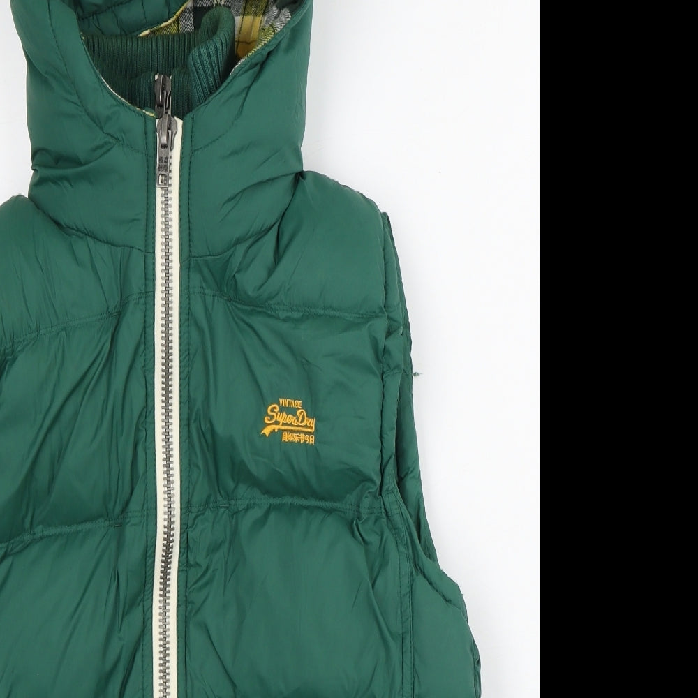 Superdry Mens Green Jacket Size M