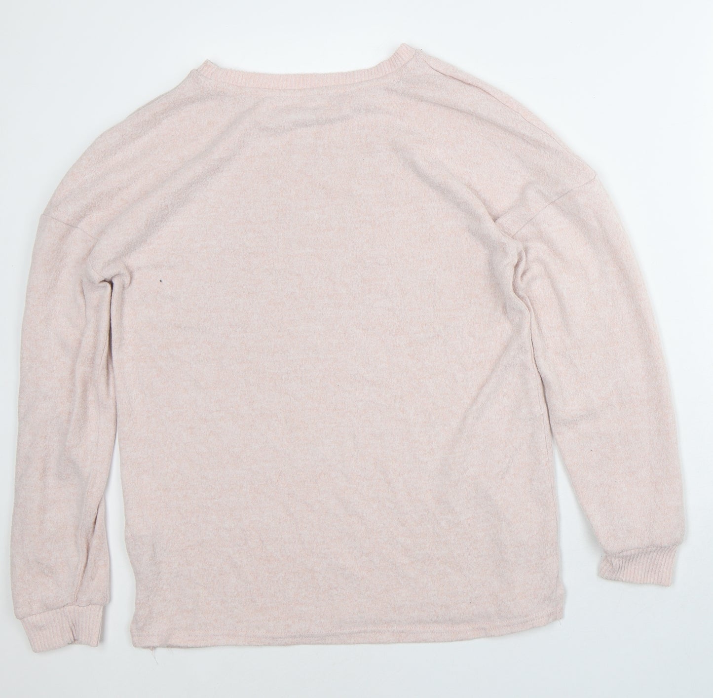 Primark Womens Pink Polyester Pullover Sweatshirt Size S