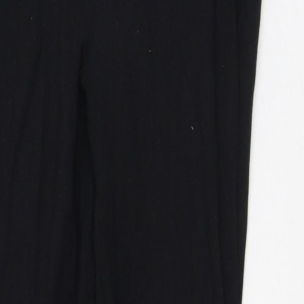 MNG Womens Black Cotton Capri Leggings Size S L27 in