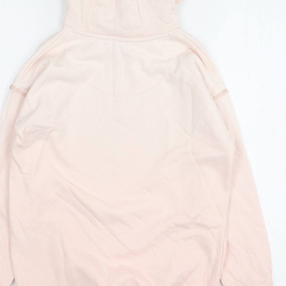 F&F Girls Pink Cotton Pullover Hoodie Size 8-9 Years - Unicorn