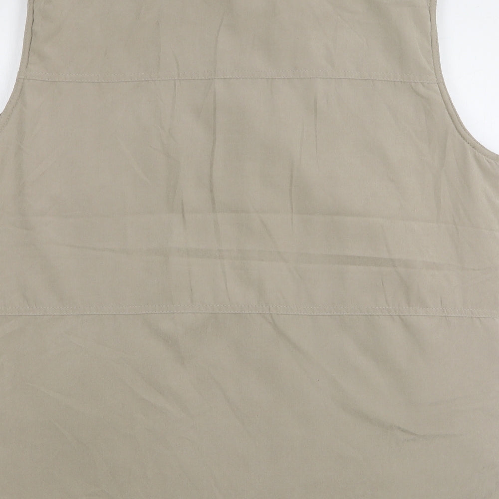 Jackdaw Mens Beige Gilet Jacket Size L