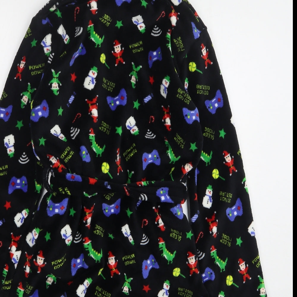 Studio Boys Multicoloured Geometric Polyester Gown Size 12-13 Years Tie - Christmas