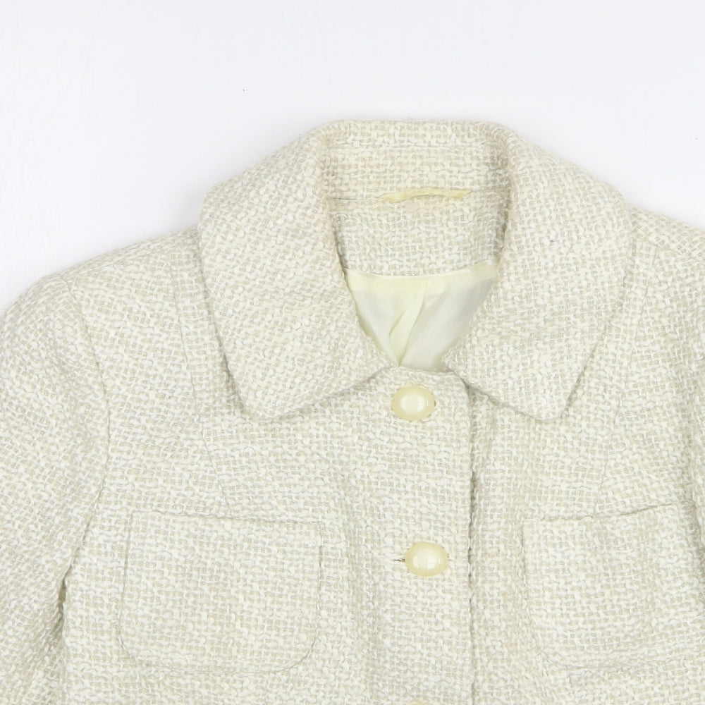 F&F Womens Beige Jacket Size 12