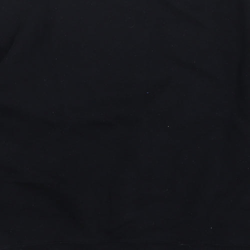 Tunni Mens Black Cotton Pullover Sweatshirt Size M