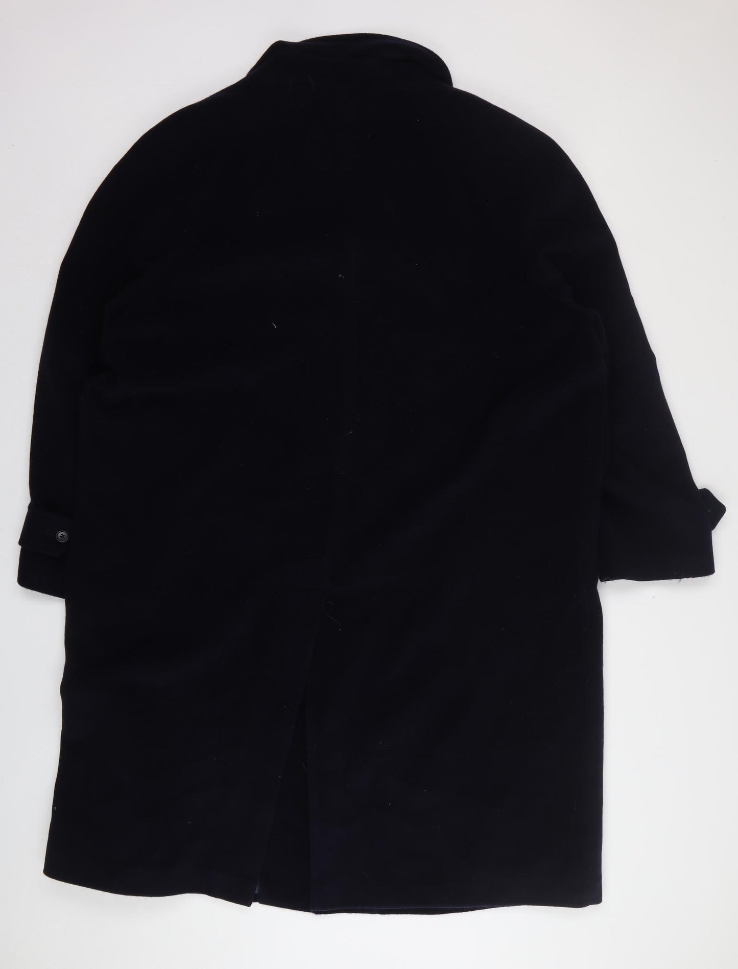 Marks and Spencer Mens Blue Overcoat Coat Size 2XL