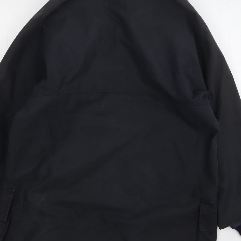 Antartex Mens Blue Parka Coat Size S