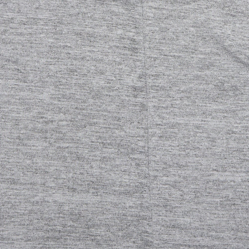 New Look Womens Grey Round Neck Polyester Pullover Jumper Size S