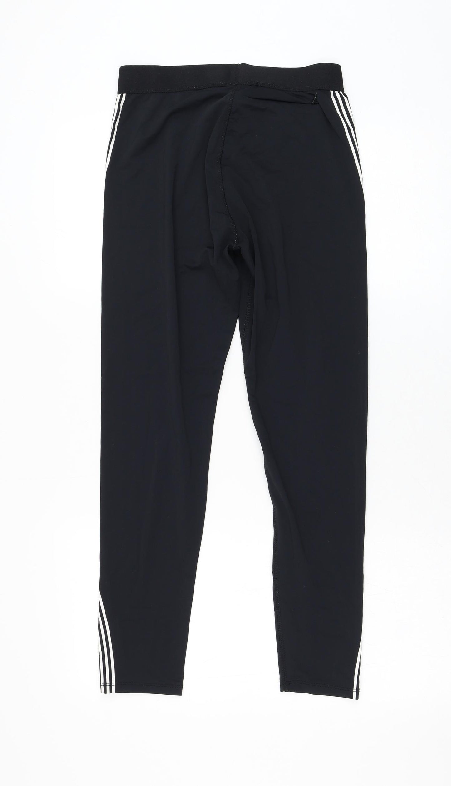 Primark Womens Black Polyamide Compression Leggings Size 14 L26 in Regular Pullover