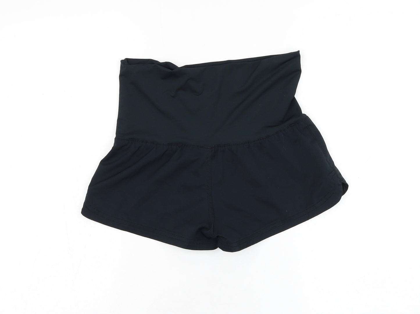 ROXY Womens Black Polyester Athletic Shorts Size XS L3 in Regular