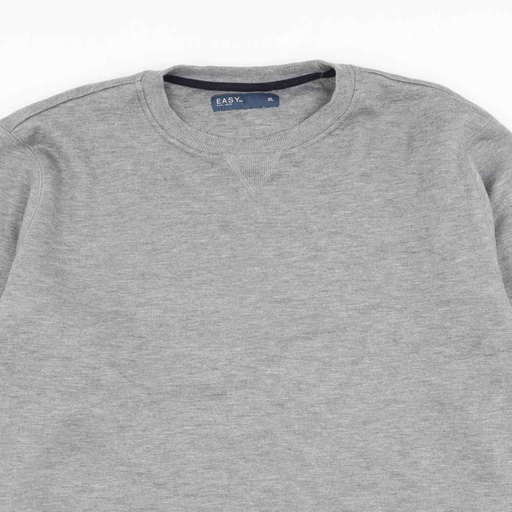 Matalan Mens Grey Polyester Pullover Sweatshirt Size XL