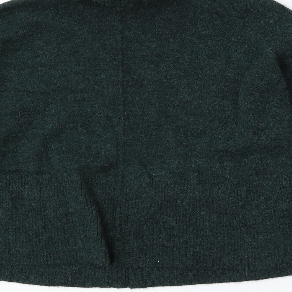 & Other Stories Womens Green Roll Neck Polyamide Pullover Jumper Size M