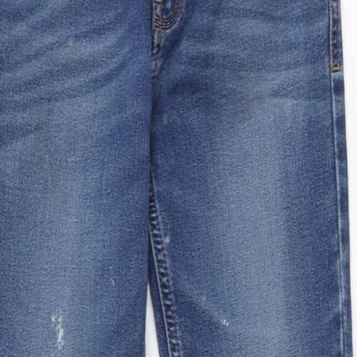George Boys Blue Cotton Skinny Jeans Size 9-10 Years Regular