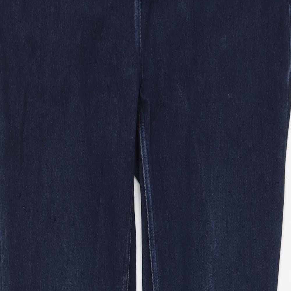 NEXT Womens Blue Cotton Jegging Leggings Size 10 L27 in