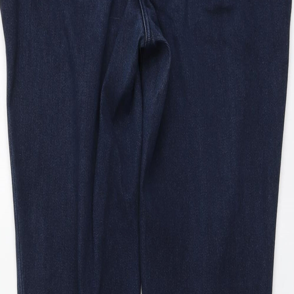 NEXT Womens Blue Cotton Jegging Leggings Size 10 L27 in