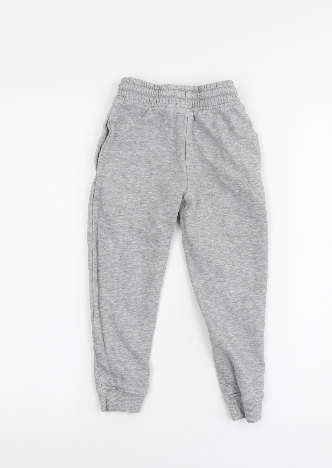 NEXT Boys Grey Cotton Jogger Trousers Size 5 Years Regular