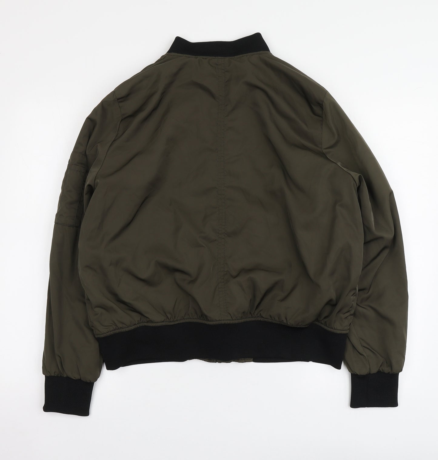 F&F Womens Green Bomber Jacket Jacket Size 16