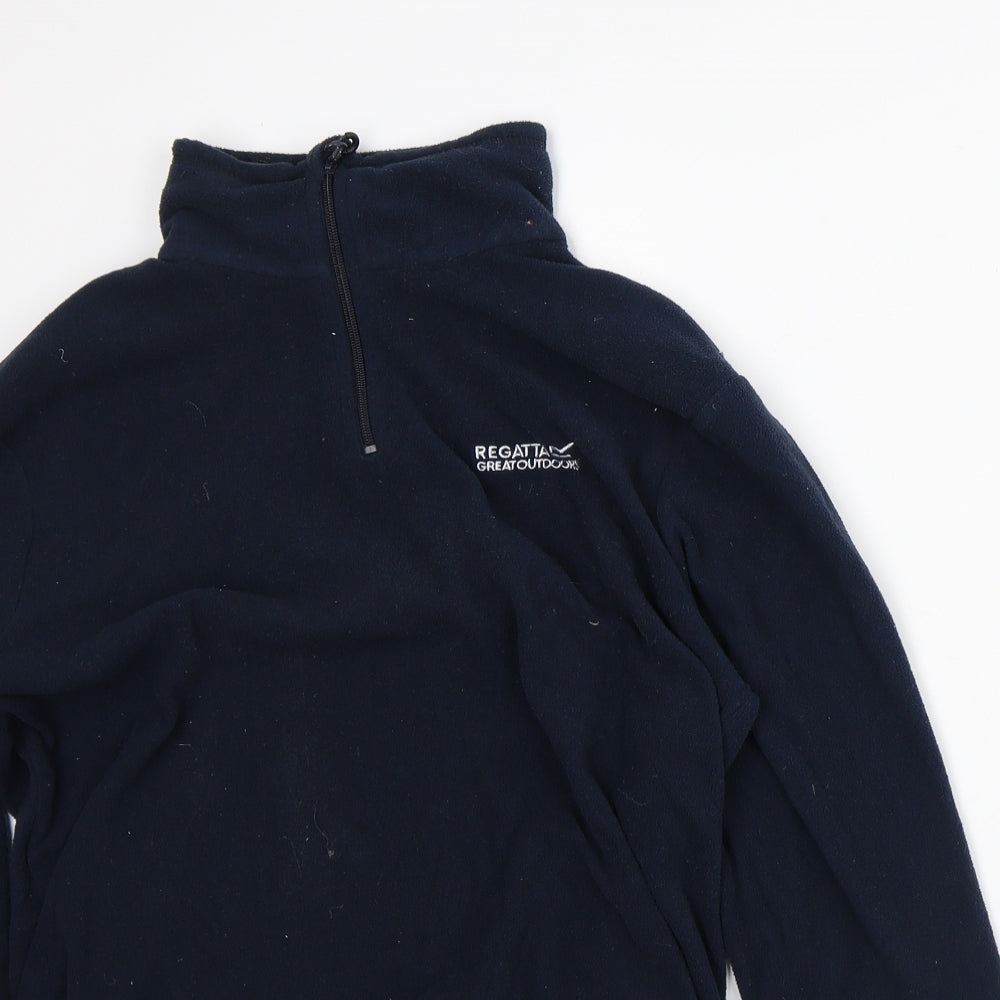 Regatta Mens Blue Polyester Pullover Sweatshirt Size S