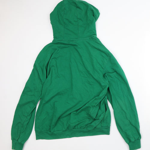 Cargoquay Mens Green Cotton Pullover Hoodie Size XL - Ireland