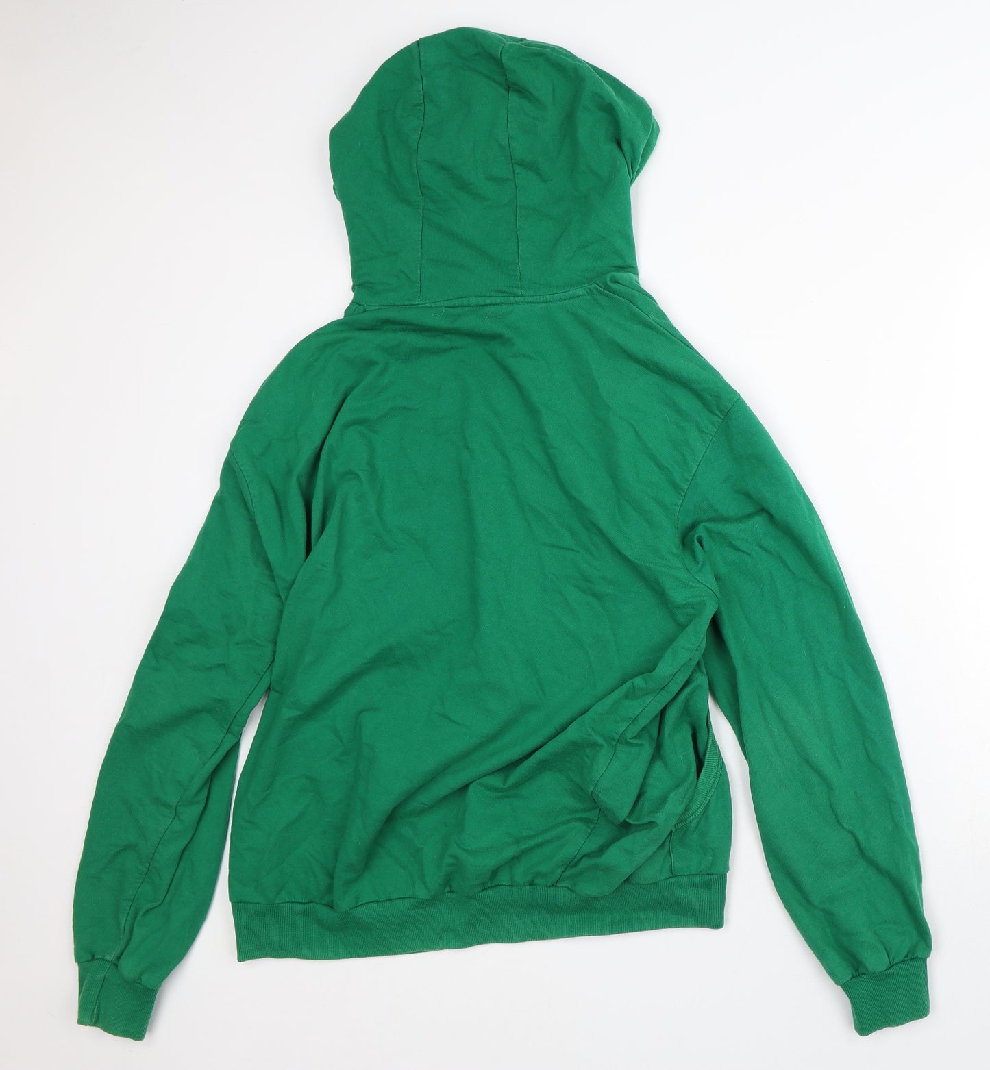 Cargoquay Mens Green Cotton Pullover Hoodie Size XL - Ireland
