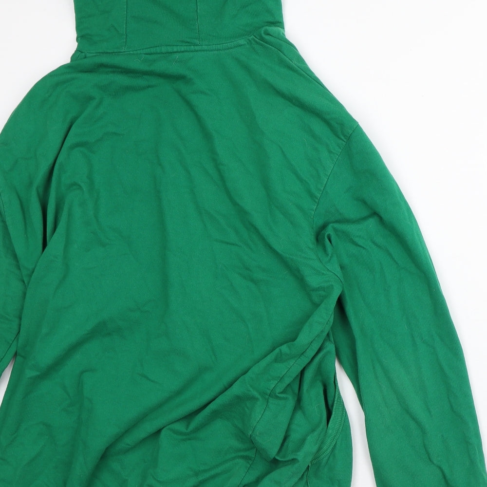 Cargoquay Mens Green Cotton Pullover Hoodie Size XL - Ireland
