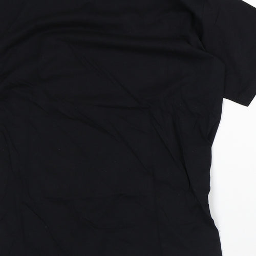 The First Emporer Mens Black Polyester T-Shirt Size M Crew Neck - China Terracotta Army