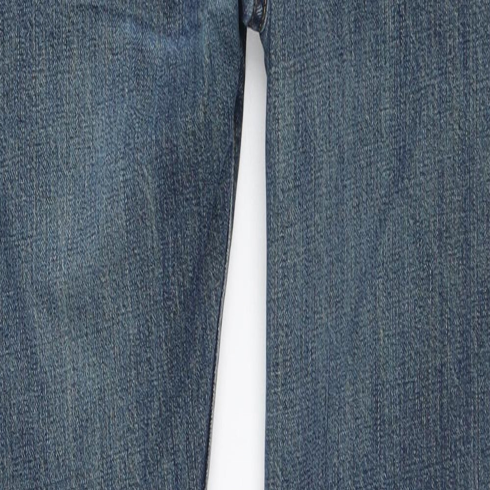 Levi Strauss Mens Blue Cotton Straight Jeans Size 30 in L32 in Regular