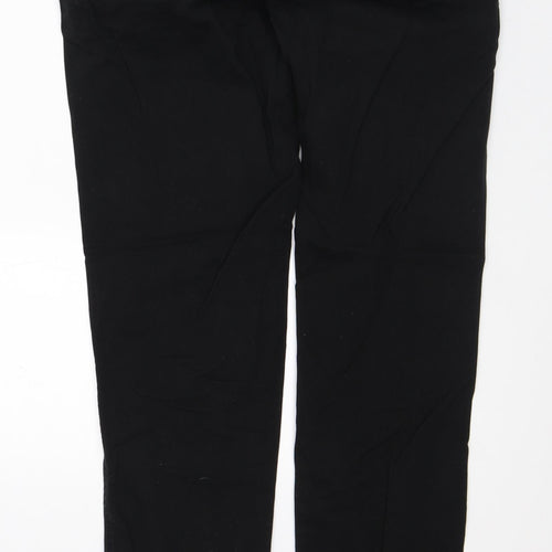 Denim & Co. Mens Black Cotton Straight Jeans Size 30 in L32 in Regular