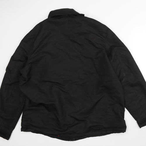 F&F Mens Black Rain Coat Coat Size 3XL