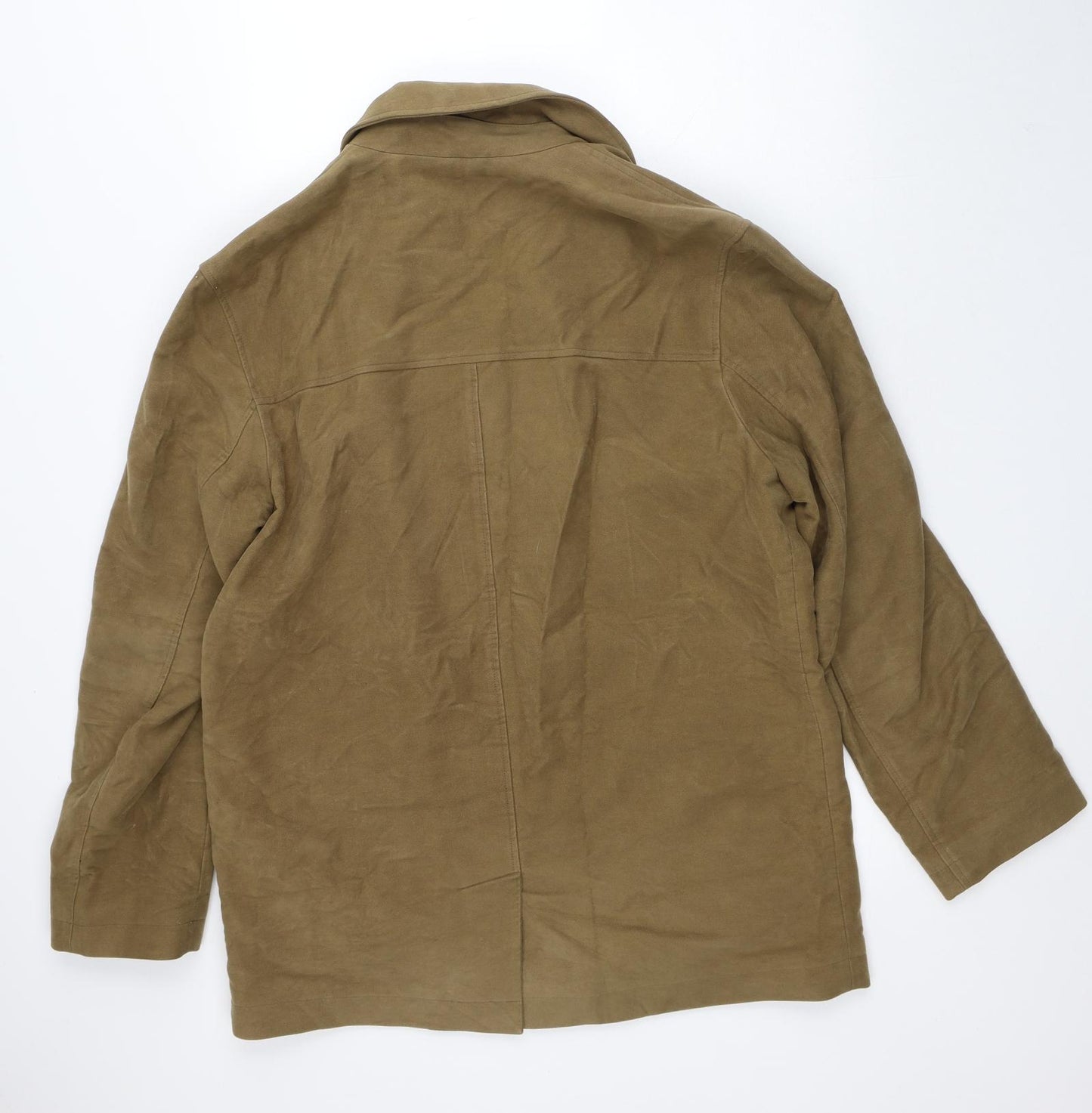 Marks and Spencer Mens Brown Overcoat Coat Size M