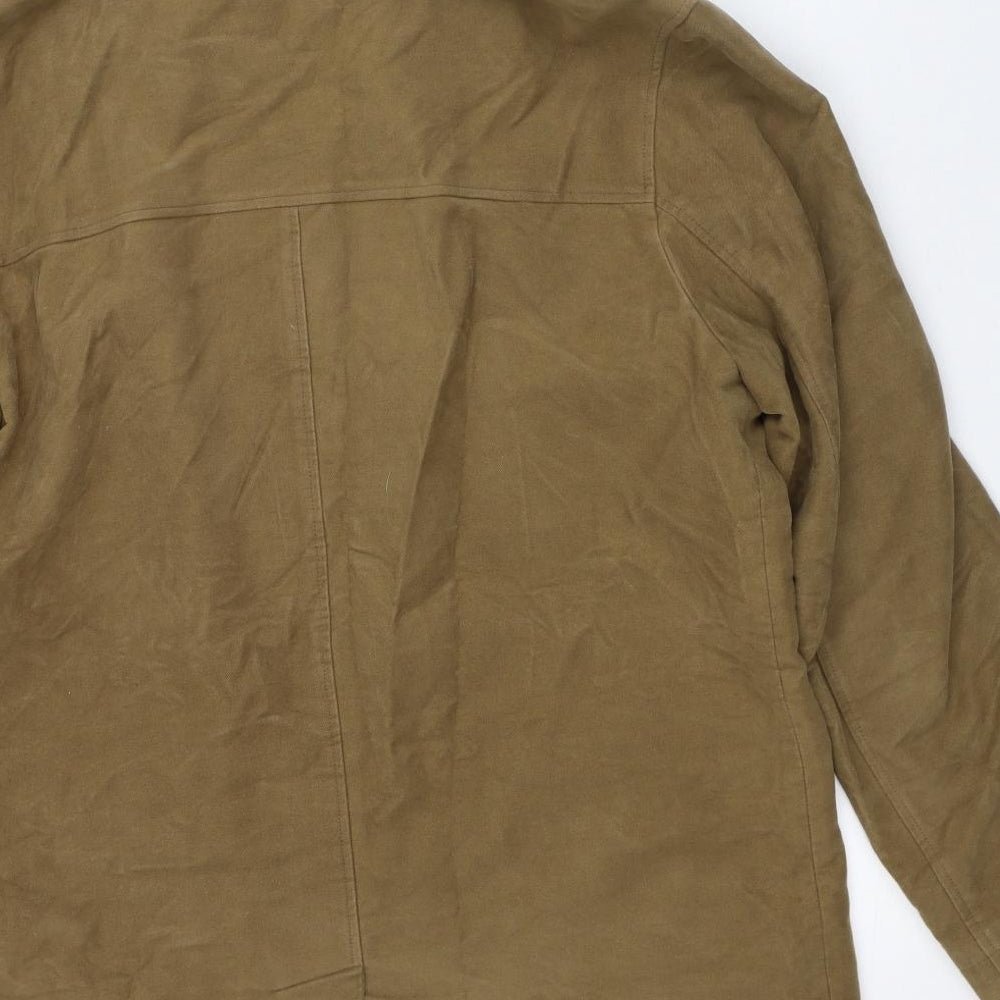 Marks and Spencer Mens Brown Overcoat Coat Size M